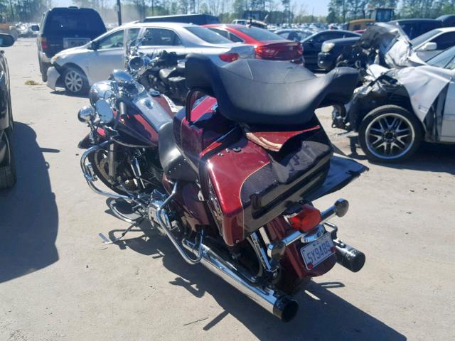 1HD1FBM10FB666384 - 2015 HARLEY-DAVIDSON FLHR ROAD BURGUNDY photo 3