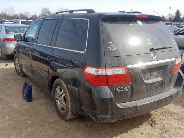 5FNRL38866B087312 - 2006 HONDA ODYSSEY TOURING  photo 3