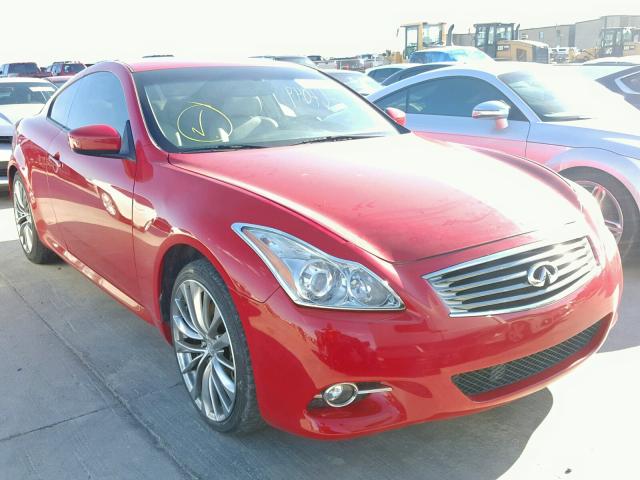 JN1CV6EK7DM920009 - 2013 INFINITI G37 JOURNE RED photo 1