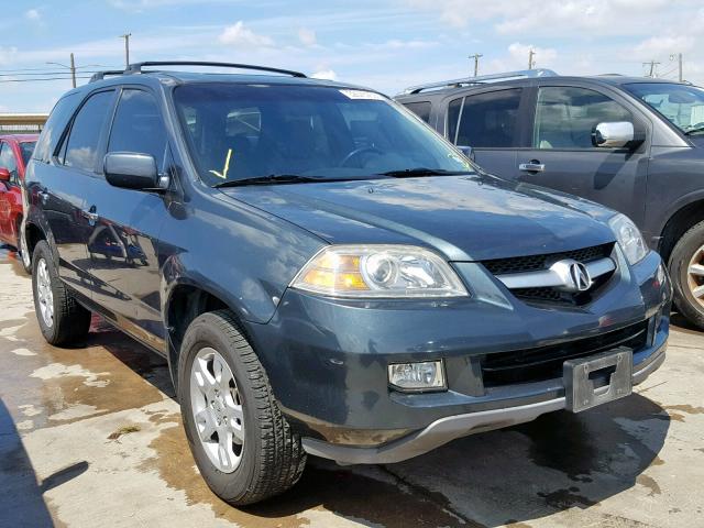 2HNYD18606H536757 - 2006 ACURA MDX TOURIN GREEN photo 1