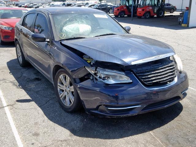 1C3CCBBB3CN146550 - 2012 CHRYSLER 200 TOURIN BLUE photo 1