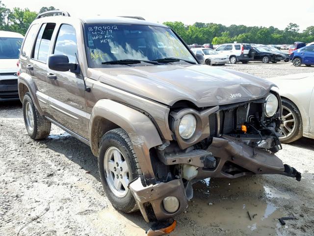 1J4GL58K52W136417 - 2002 JEEP LIBERTY LI BROWN photo 1