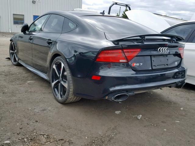 WUAW2CFC2EN904257 - 2014 AUDI RS7 BLACK photo 3