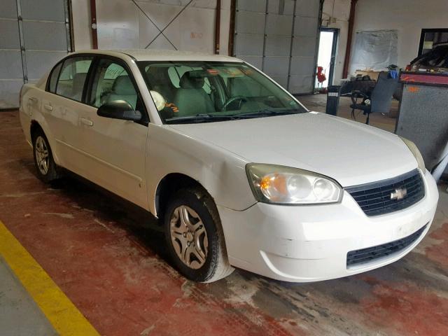 1G1ZS51F36F133089 - 2006 CHEVROLET MALIBU LS WHITE photo 1