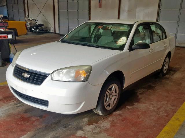 1G1ZS51F36F133089 - 2006 CHEVROLET MALIBU LS WHITE photo 2