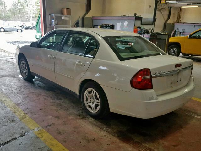 1G1ZS51F36F133089 - 2006 CHEVROLET MALIBU LS WHITE photo 3