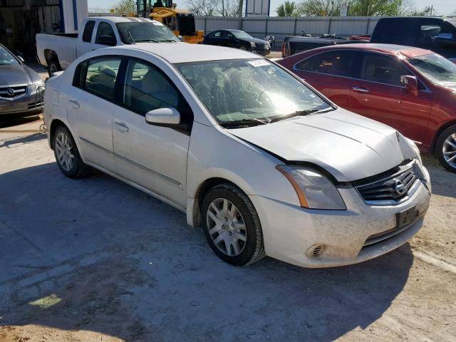 3N1AB6AP1CL665366 - 2012 NISSAN SENTRA 2.0 WHITE photo 1