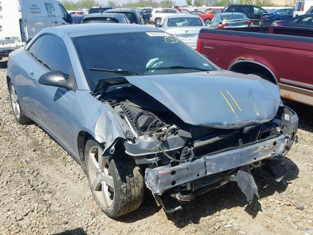 1G2ZH35NX74133541 - 2007 PONTIAC G6 GT SILVER photo 1