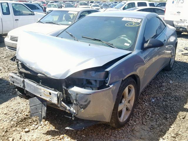 1G2ZH35NX74133541 - 2007 PONTIAC G6 GT SILVER photo 2