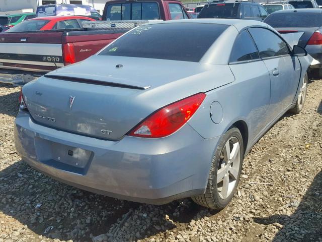 1G2ZH35NX74133541 - 2007 PONTIAC G6 GT SILVER photo 4