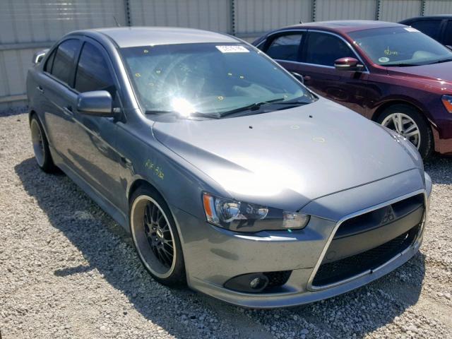 JA32U8FW0EU009206 - 2014 MITSUBISHI LANCER GT SILVER photo 1