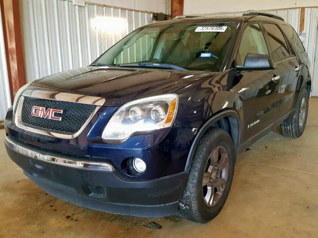 1GKER13798J261213 - 2008 GMC ACADIA SLE BLUE photo 2