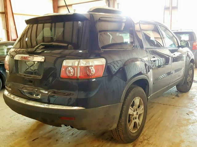 1GKER13798J261213 - 2008 GMC ACADIA SLE BLUE photo 4