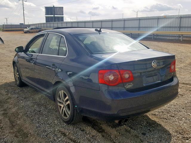 3VWDF71KX5M604147 - 2005 VOLKSWAGEN NEW JETTA BLUE photo 3