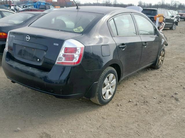 3N1AB61E49L647435 - 2009 NISSAN SENTRA 2.0 BLACK photo 4