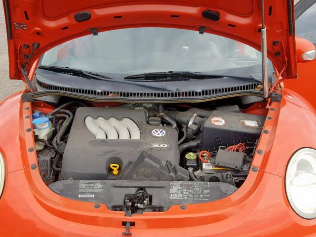 3VWBK21C23M443921 - 2003 VOLKSWAGEN NEW BEETLE Narıncı foto 7