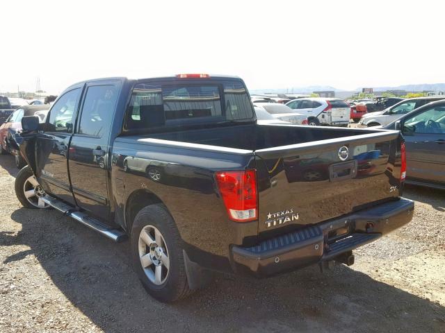 1N6AA0ED5EN504239 - 2014 NISSAN TITAN S BLACK photo 3