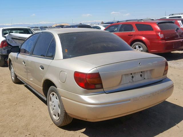 1G8ZH5280YZ163572 - 2000 SATURN SL1 BEIGE photo 3