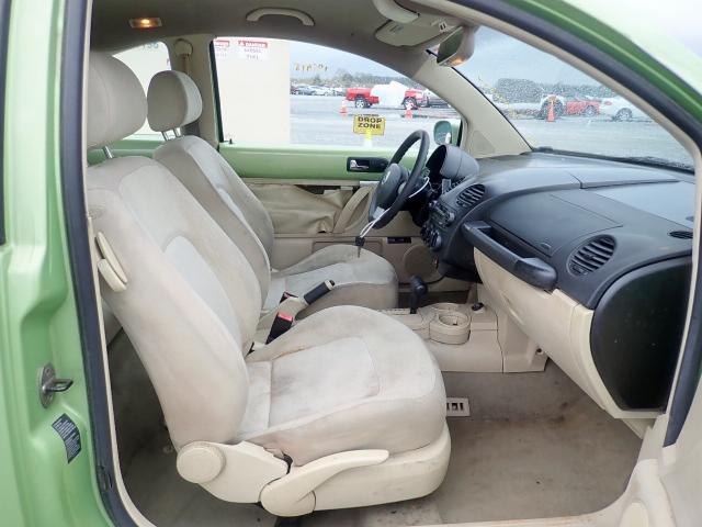 3VWBD21C13M421726 - 2003 VOLKSWAGEN NEW BEETLE მწვანე ფოტო 5