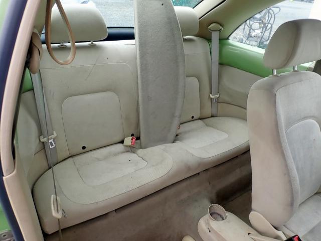 3VWBD21C13M421726 - 2003 VOLKSWAGEN NEW BEETLE მწვანე ფოტო 6