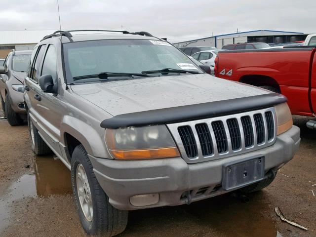 1J4GW58NXXC786872 - 1999 JEEP GRAND CHER GRAY photo 1