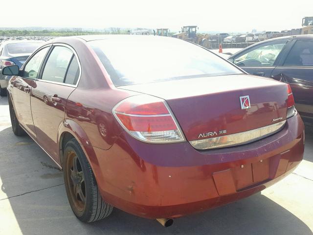 1G8ZS57B09F199934 - 2009 SATURN AURA XE BURGUNDY photo 3