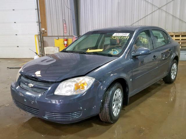 1G1AL58F987130999 - 2008 CHEVROLET COBALT LT BLUE photo 2