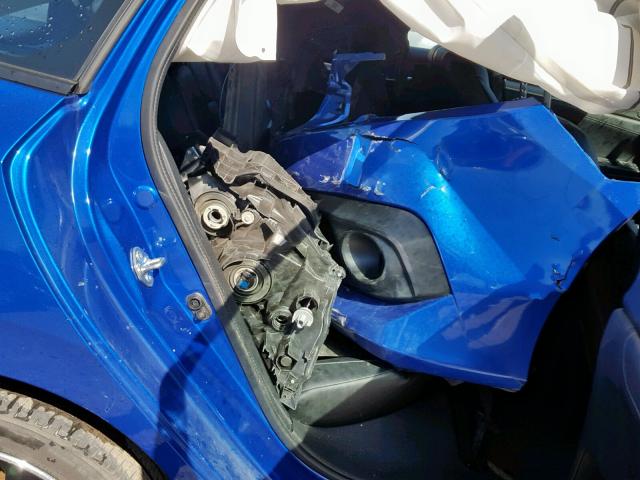 2HGFC1F75GH659954 - 2016 HONDA CIVIC EXL BLUE photo 6