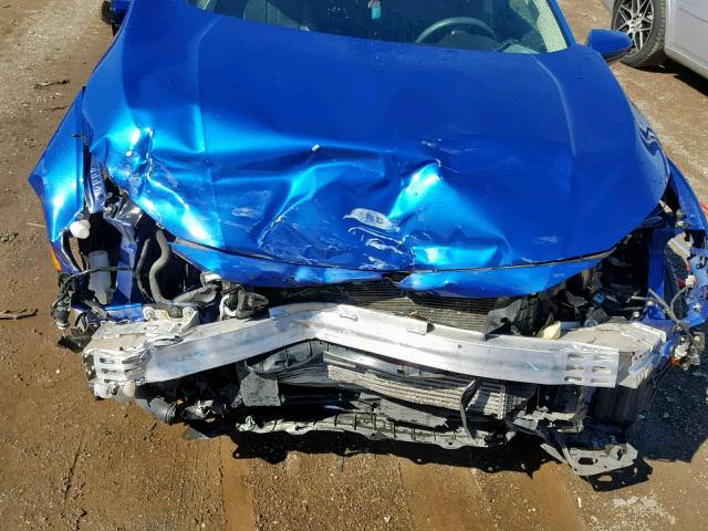 2HGFC1F75GH659954 - 2016 HONDA CIVIC EXL BLUE photo 7