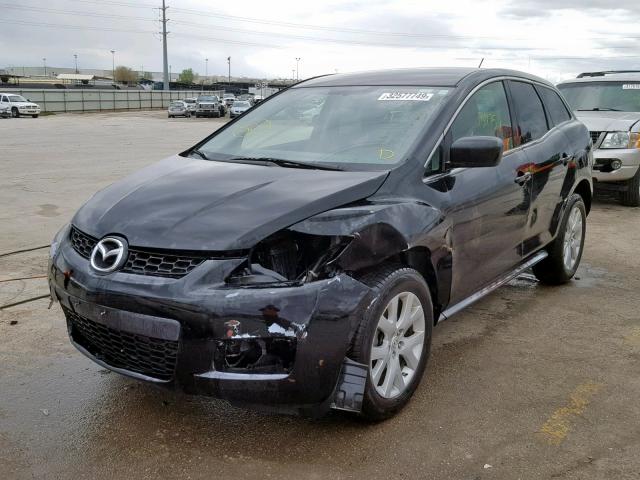 JM3ER293390222427 - 2009 MAZDA CX-7 BLACK photo 2