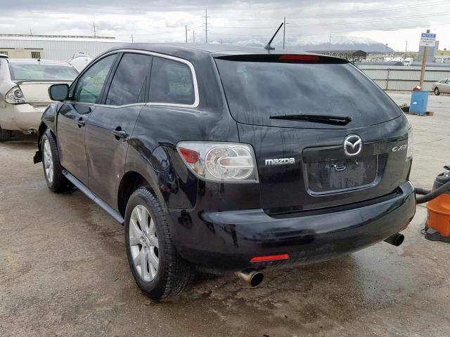 JM3ER293390222427 - 2009 MAZDA CX-7 BLACK photo 3