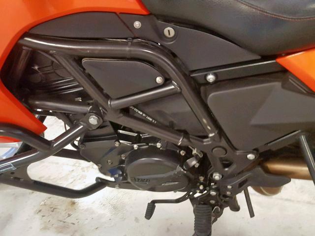 WB1022800BZW91441 - 2011 BMW F650 GS ORANGE photo 7