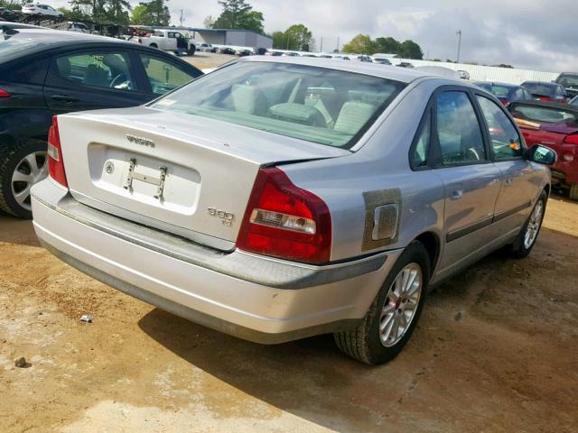 YV1TS90D511207441 - 2001 VOLVO S80 T6 SILVER photo 4