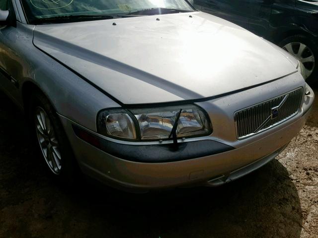 YV1TS90D511207441 - 2001 VOLVO S80 T6 SILVER photo 9