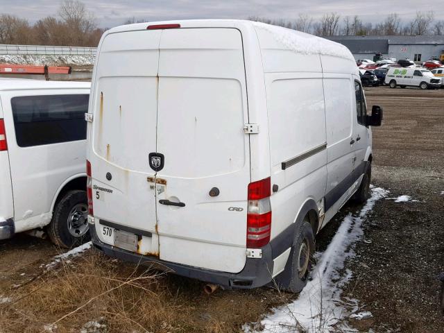 WD0PE745575155792 - 2007 DODGE SPRINTER 2 WHITE photo 4