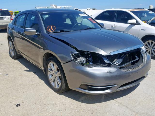 1C3CCBBB1DN570200 - 2013 CHRYSLER 200 TOURIN GRAY photo 1