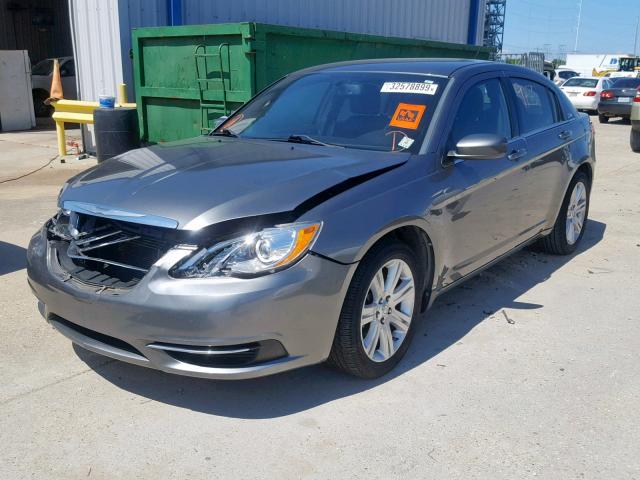 1C3CCBBB1DN570200 - 2013 CHRYSLER 200 TOURIN GRAY photo 2