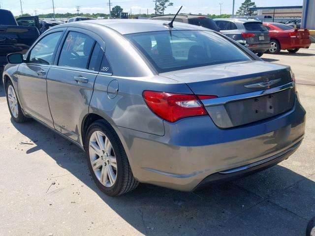 1C3CCBBB1DN570200 - 2013 CHRYSLER 200 TOURIN GRAY photo 3