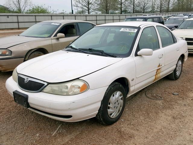 1MEFM6530WK658630 - 1998 MERCURY MYSTIQUE B WHITE photo 1