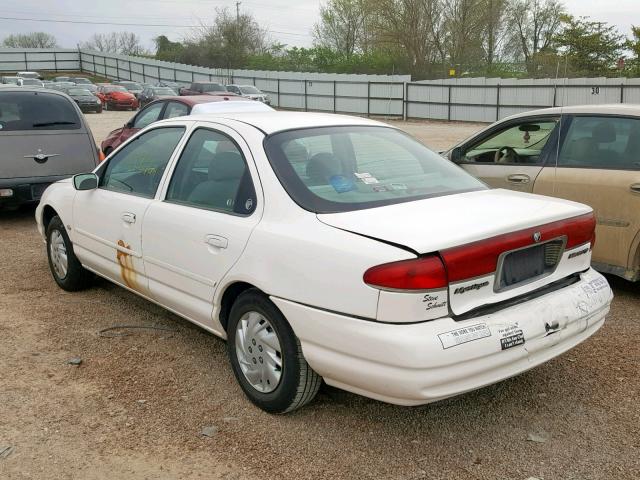 1MEFM6530WK658630 - 1998 MERCURY MYSTIQUE B WHITE photo 3