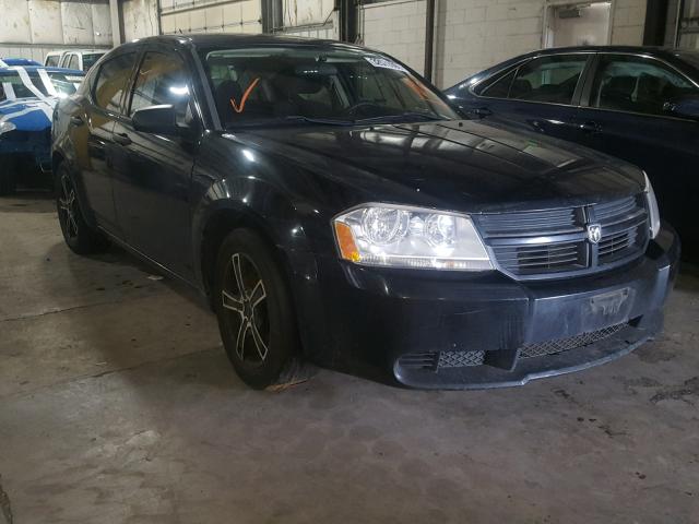 1B3LC46B69N534951 - 2009 DODGE AVENGER SE BLACK photo 1