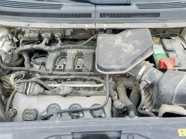 2FMDK38C58BA62043 - 2008 FORD EDGE SEL CREAM photo 7