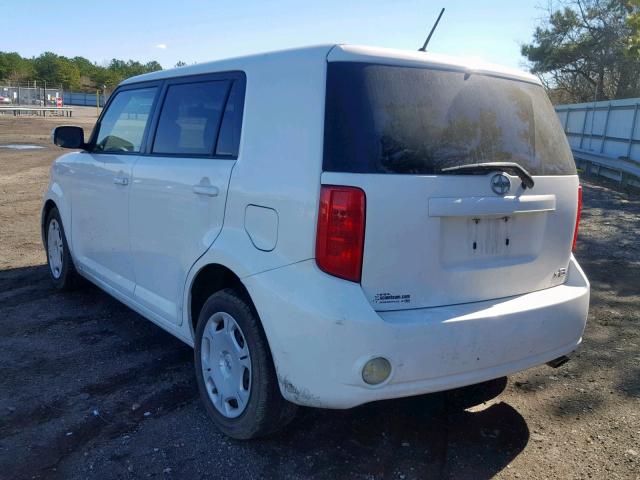 JTLKE50E881037391 - 2008 TOYOTA SCION XB 白色 照片 3