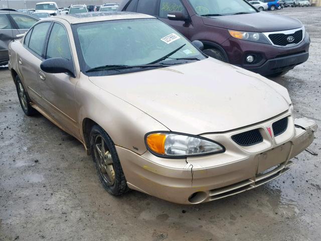 1G2NF52E34M640541 - 2004 PONTIAC GRAND AM S TAN photo 1