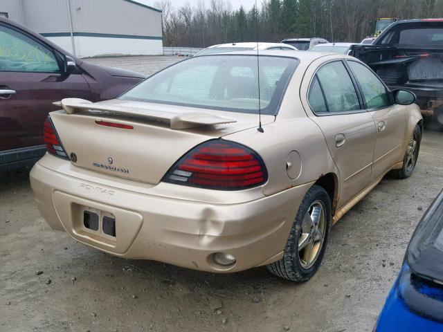 1G2NF52E34M640541 - 2004 PONTIAC GRAND AM S TAN photo 4