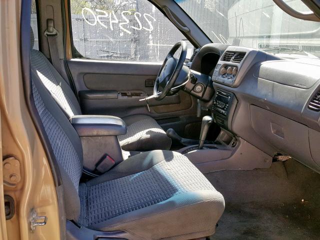 5N1ED28Y91C553919 - 2001 NISSAN XTERRA XE TAN photo 5