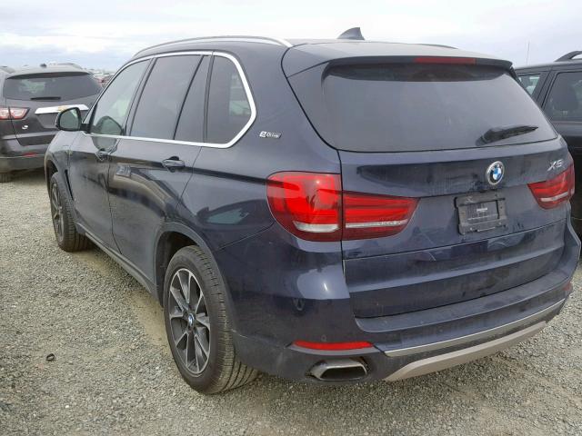 5UXKT0C5XJ0V98864 - 2018 BMW X5 XDR40E BLUE photo 3