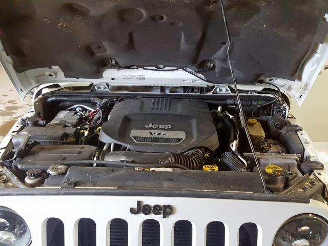 1C4BJWEG0FL589055 - 2015 JEEP WRANGLER UNLIMITED SAHARA  photo 7