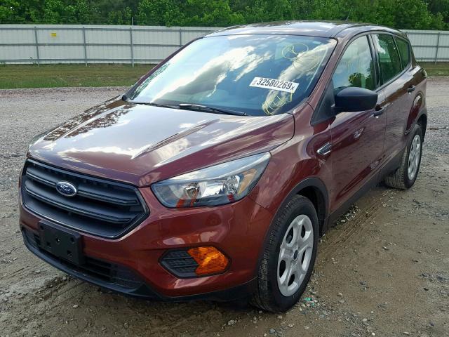 1FMCU0F76JUA71523 - 2018 FORD ESCAPE S MAROON photo 2