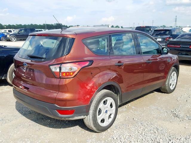 1FMCU0F76JUA71523 - 2018 FORD ESCAPE S MAROON photo 4